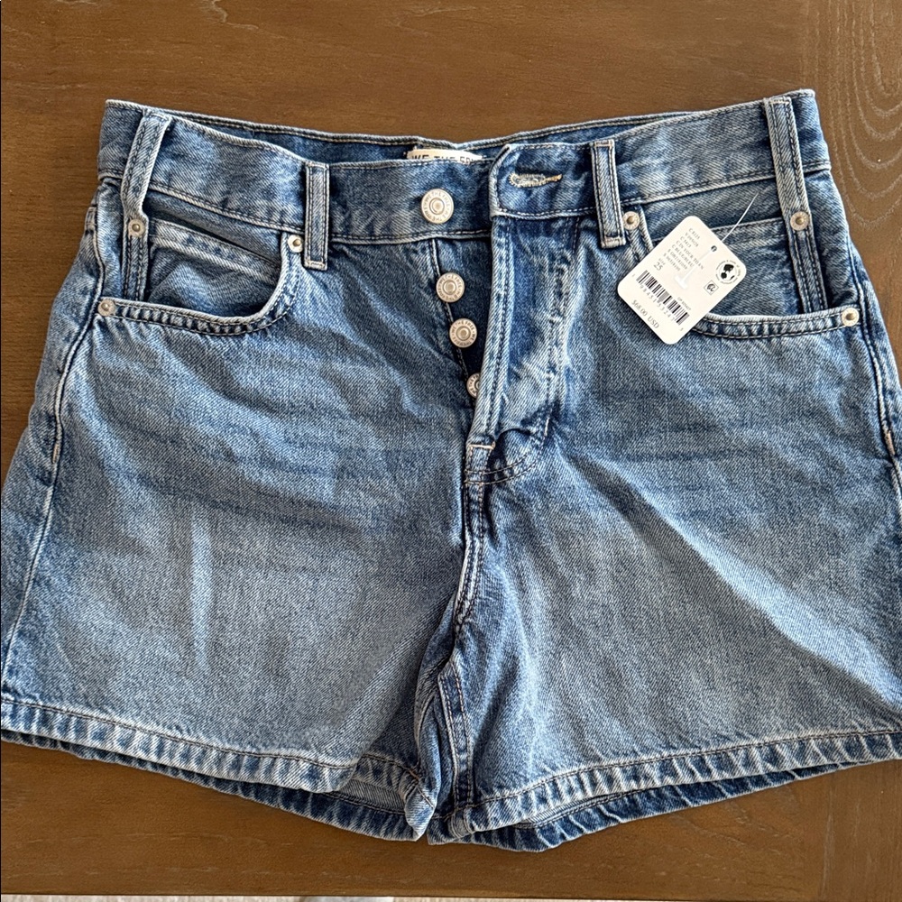Free people jean shorts size 25